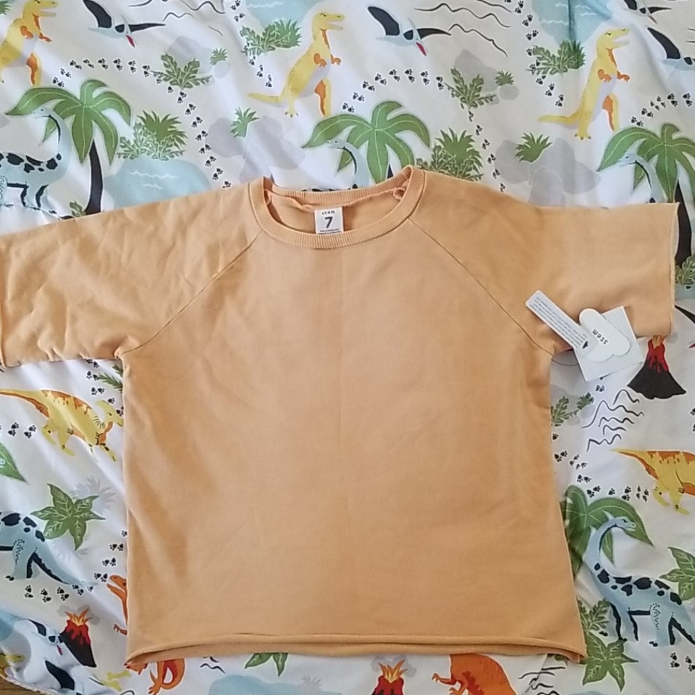 Nordstrom brand girl's shirt,new,sz 7